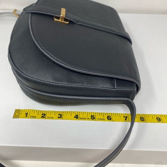 Fossil NWT Emery Black Leather Adjustable Crossbody Bag - Picture 10 of 13